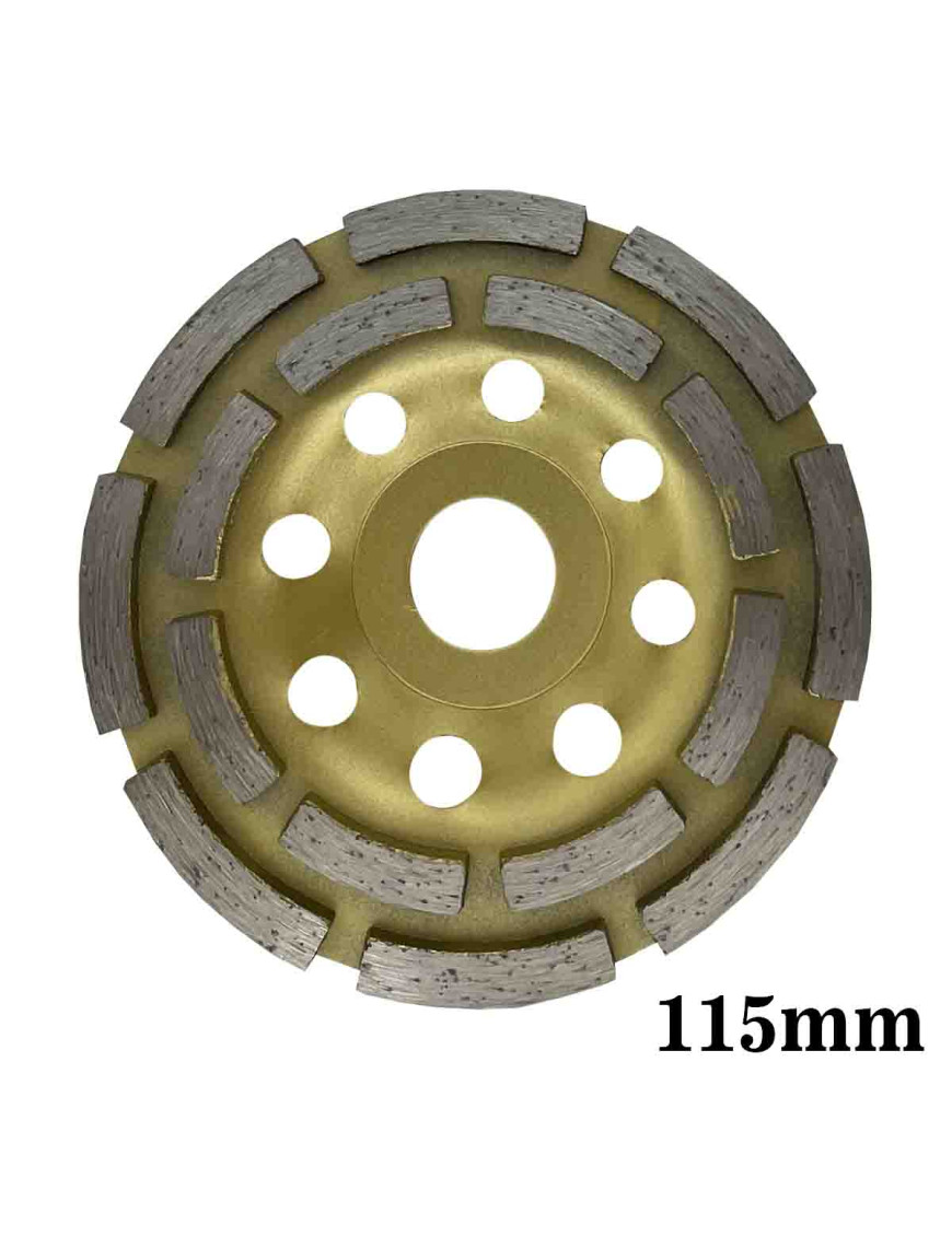 Алмазный шлифовальный диск чашечный 4.5x115x22.23мм